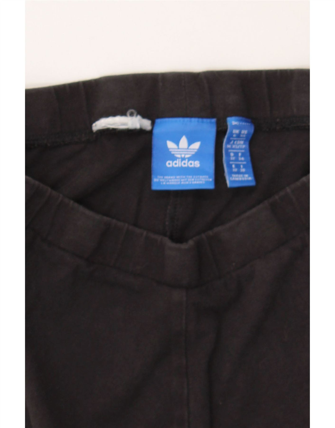 ADIDAS Womens Leggings UK 6 XS  Black Vintage Adidas and Second-Hand Adidas from Messina Hembry 