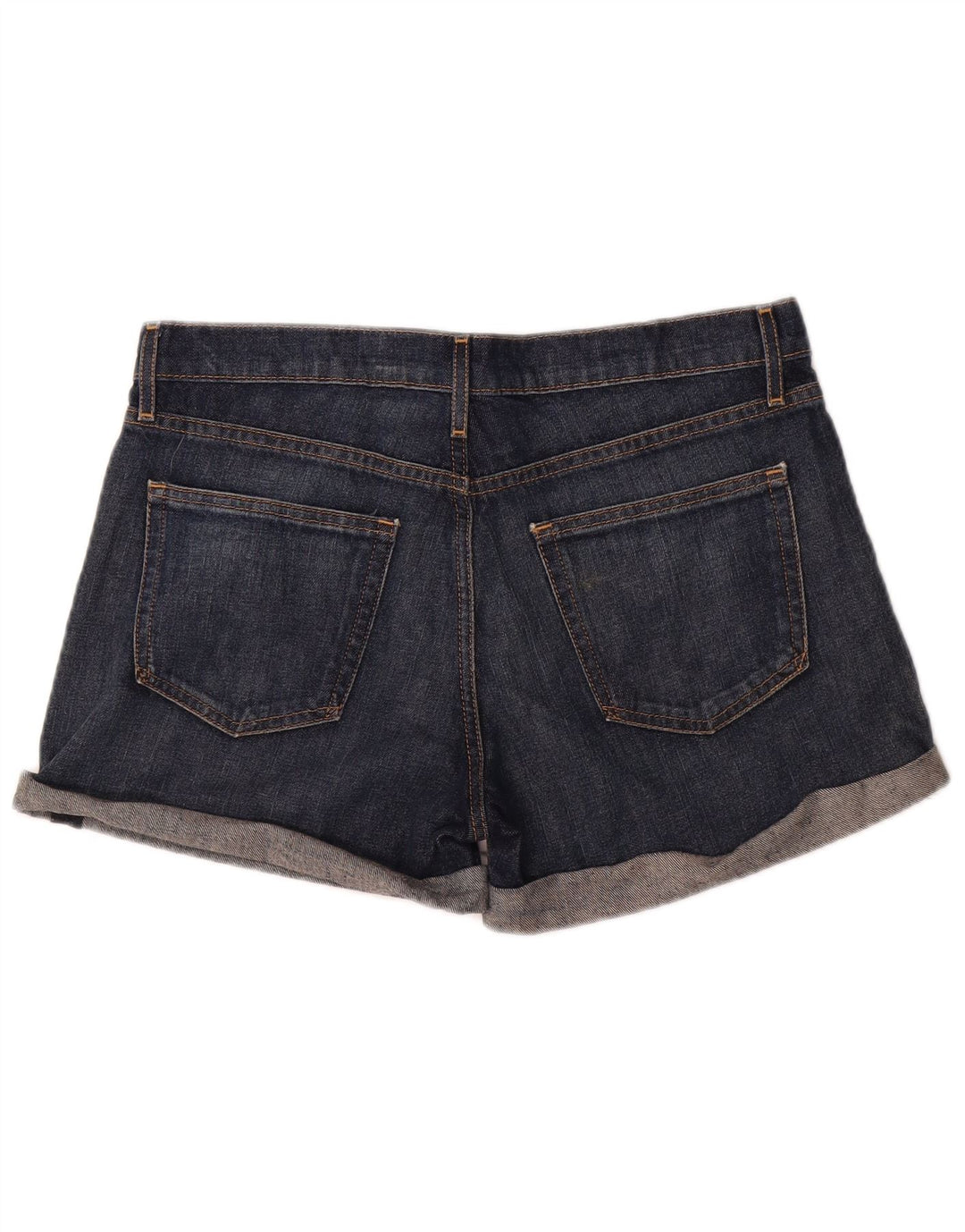 Gap Short en jean pour femme UK 12 Medium W32 Bleu Coton