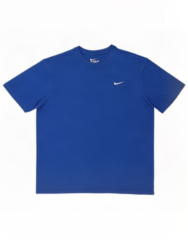 Nike Womens T-Shirt Top UK 18 XL Blue