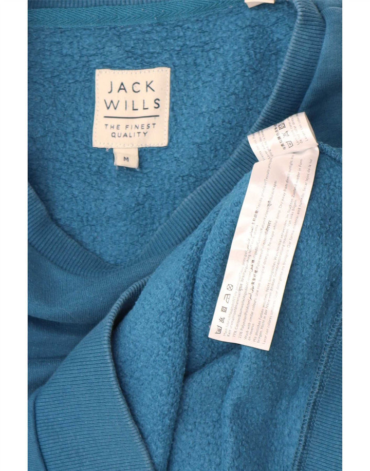 Jack Wills Sweat-Shirt Homme Bleu Moyen Coton