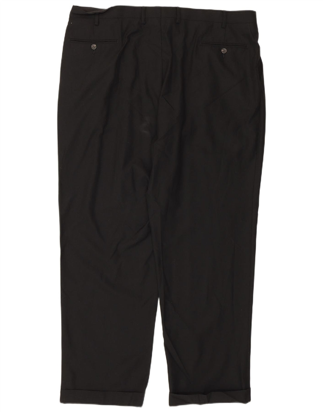 Izod Pantalon de costume pour homme W42 L32 Noir Polyester