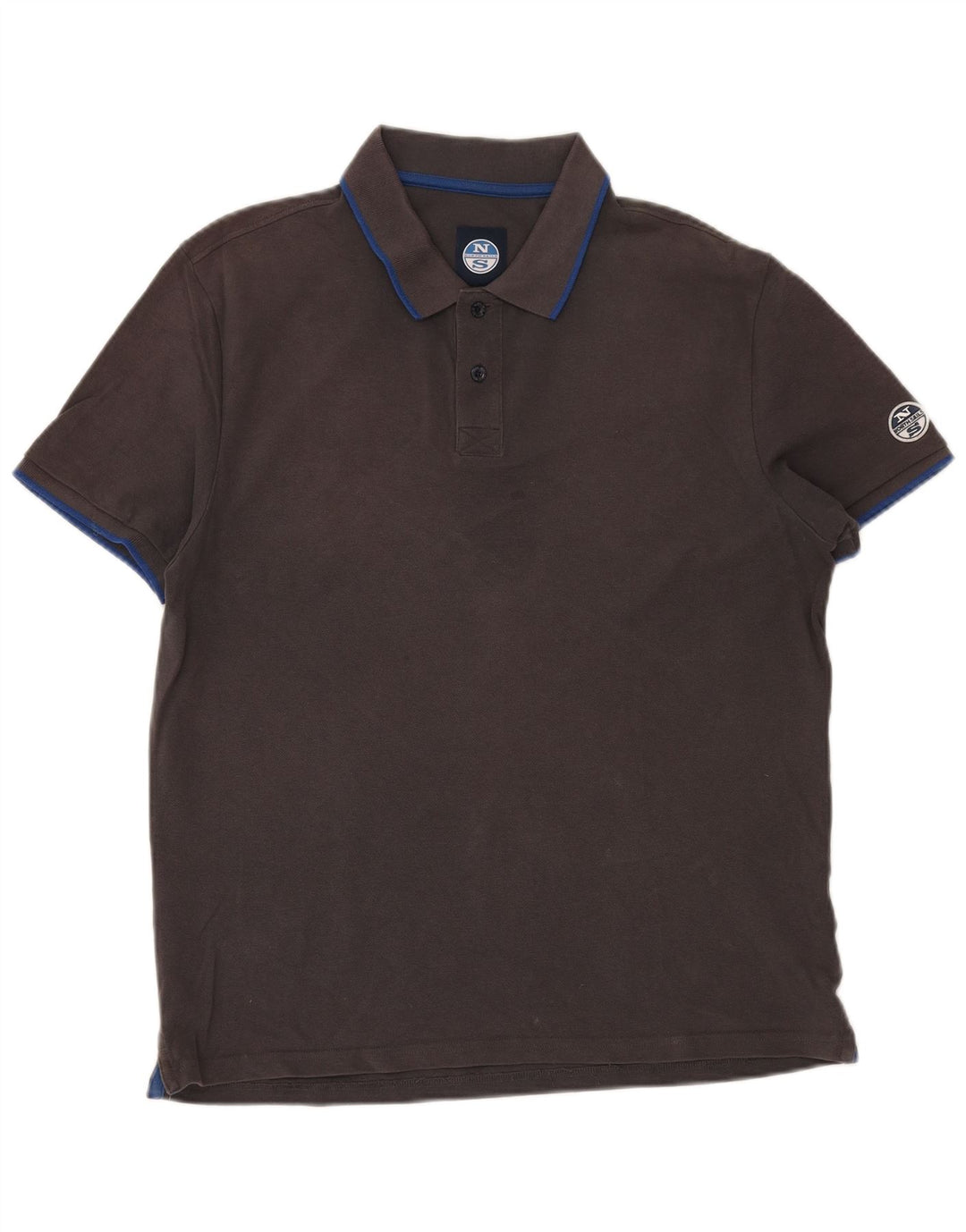 NORTH SAILS Polo Homme Grand Gris Coton