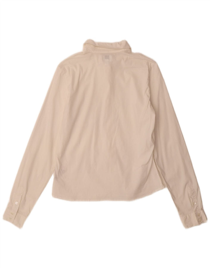 Armani Junior Chemise Fille 13-14 ans Blanc Coton