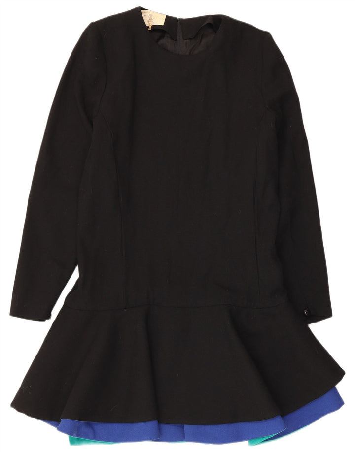 Robe taille basse vintage pour femmes IT 44 noir moyen