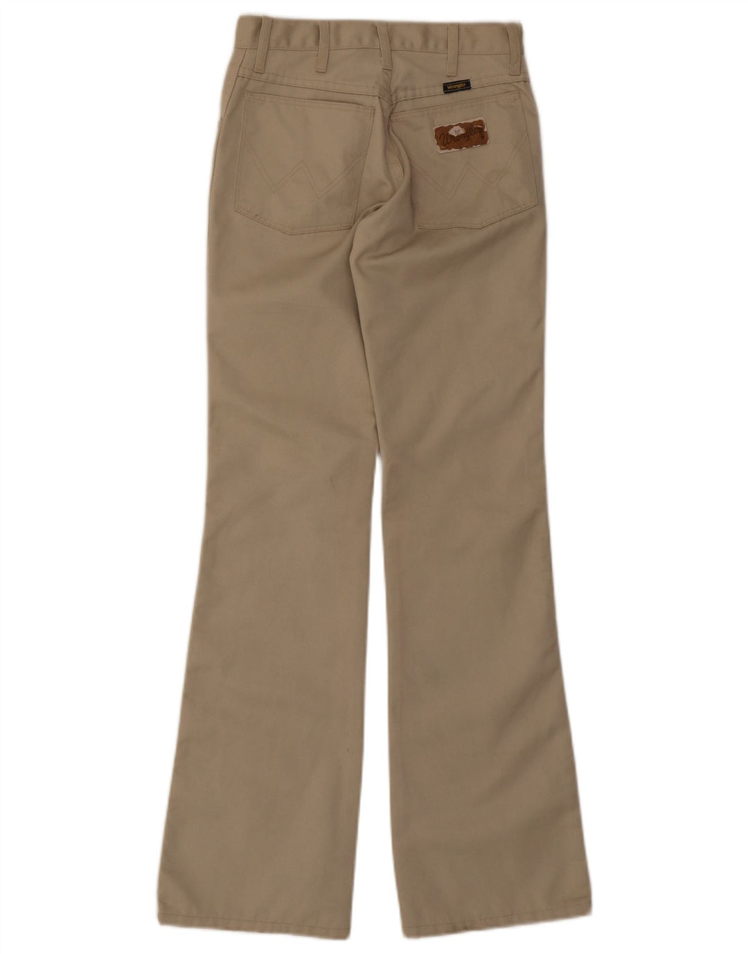 WRANGLER Pantalon décontracté Bootcut Femme W26 L32 Coton Beige