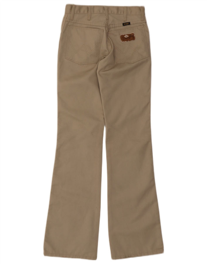 WRANGLER Pantalon décontracté Bootcut Femme W26 L32 Coton Beige