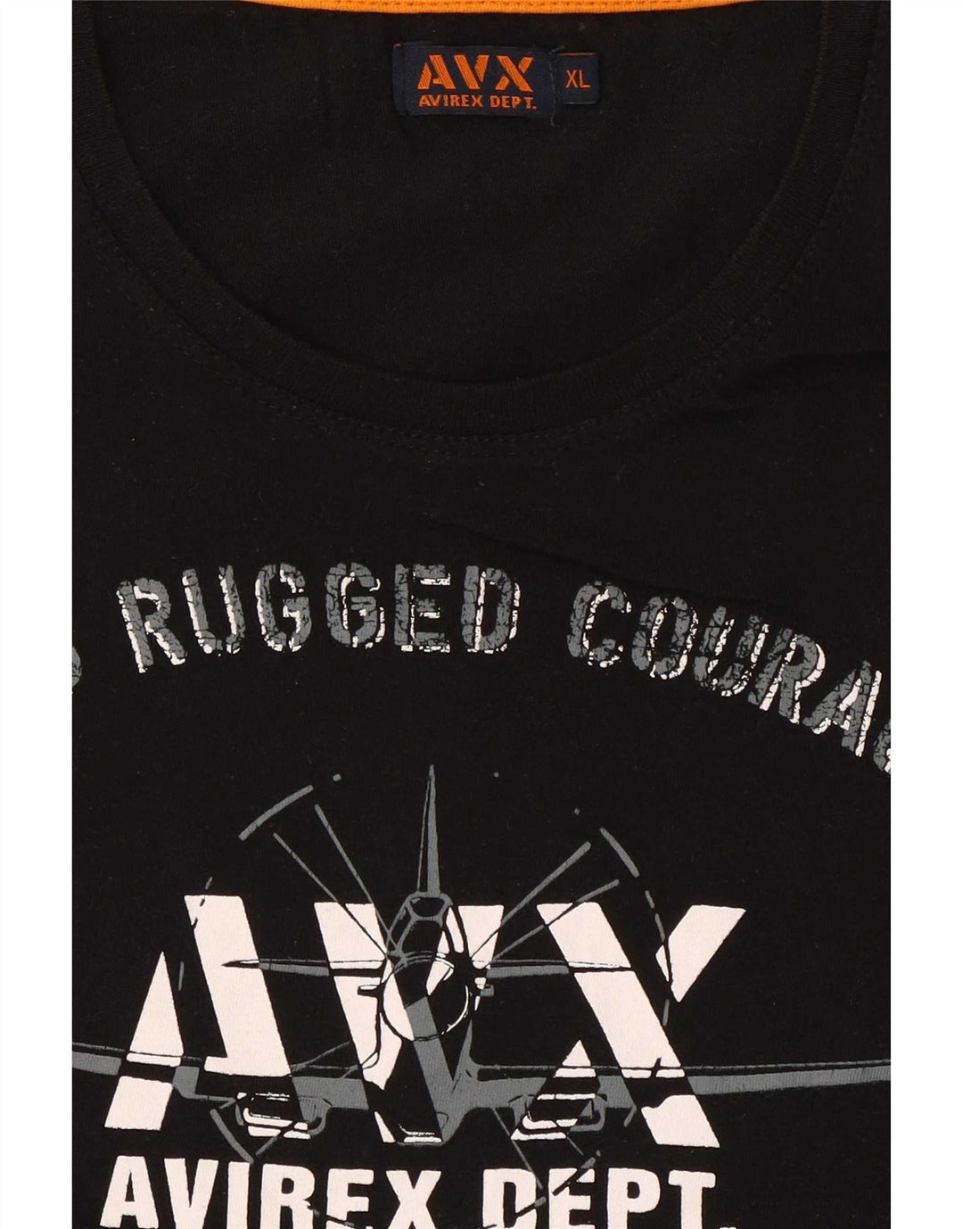 Avirex T-Shirt Graphique Homme Haut XL Noir