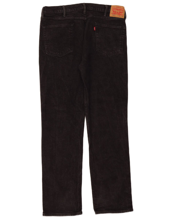 Levi's Jean Droit 514 Homme Noir W38 L34 Coton