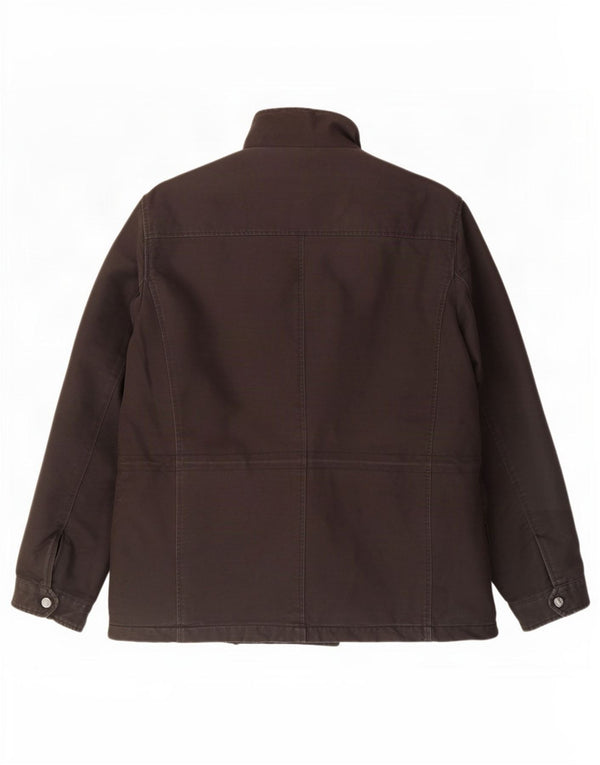 Basefield Veste utilitaire Sherpa pour homme UK 42 XL Marron Coton