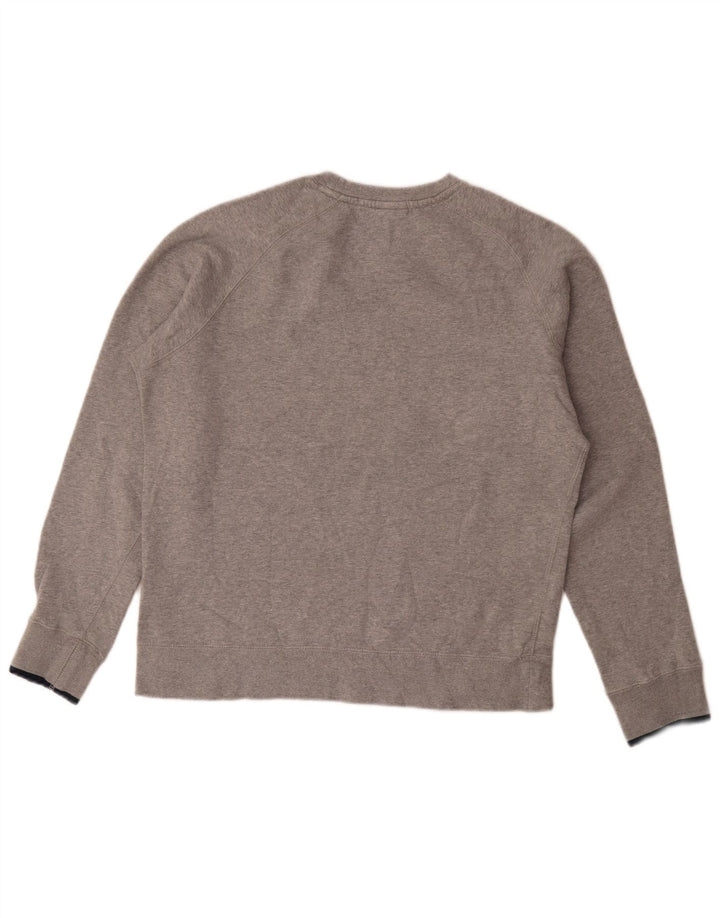Nike Homme Sweat-Shirt Graphique Gris Moyen Moucheté Coton