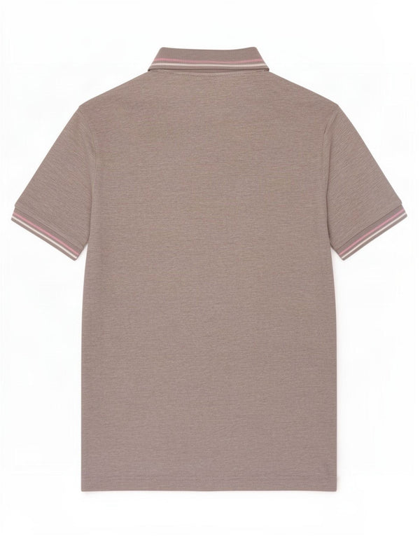 Champion Polo Homme Petit Gris Moucheté