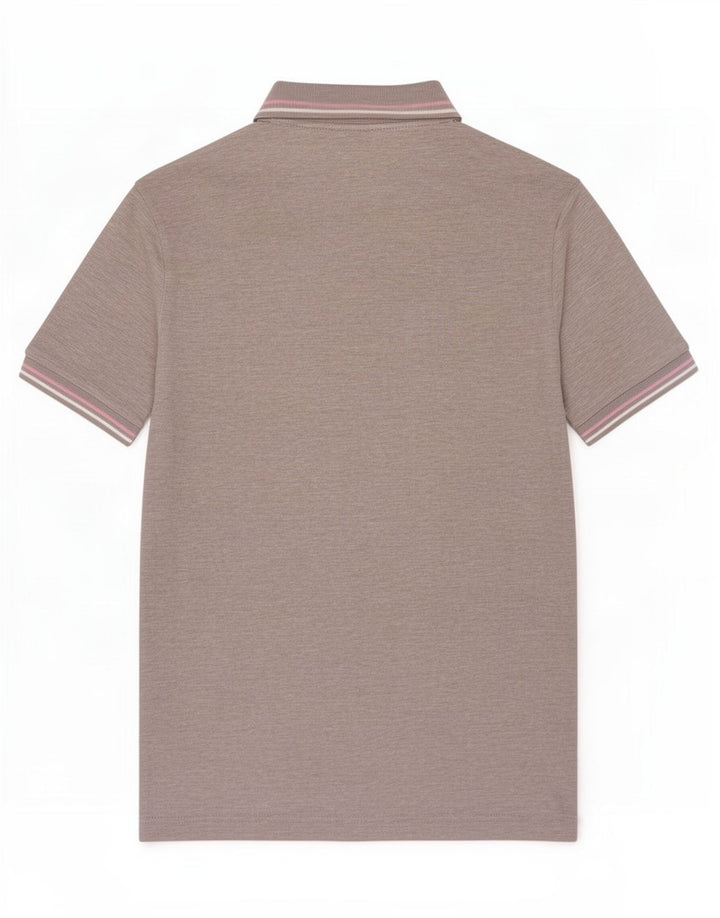 Champion Polo Homme Petit Gris Moucheté