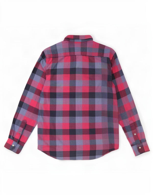 Hollister Chemise Homme 2XL Rouge Check Coton