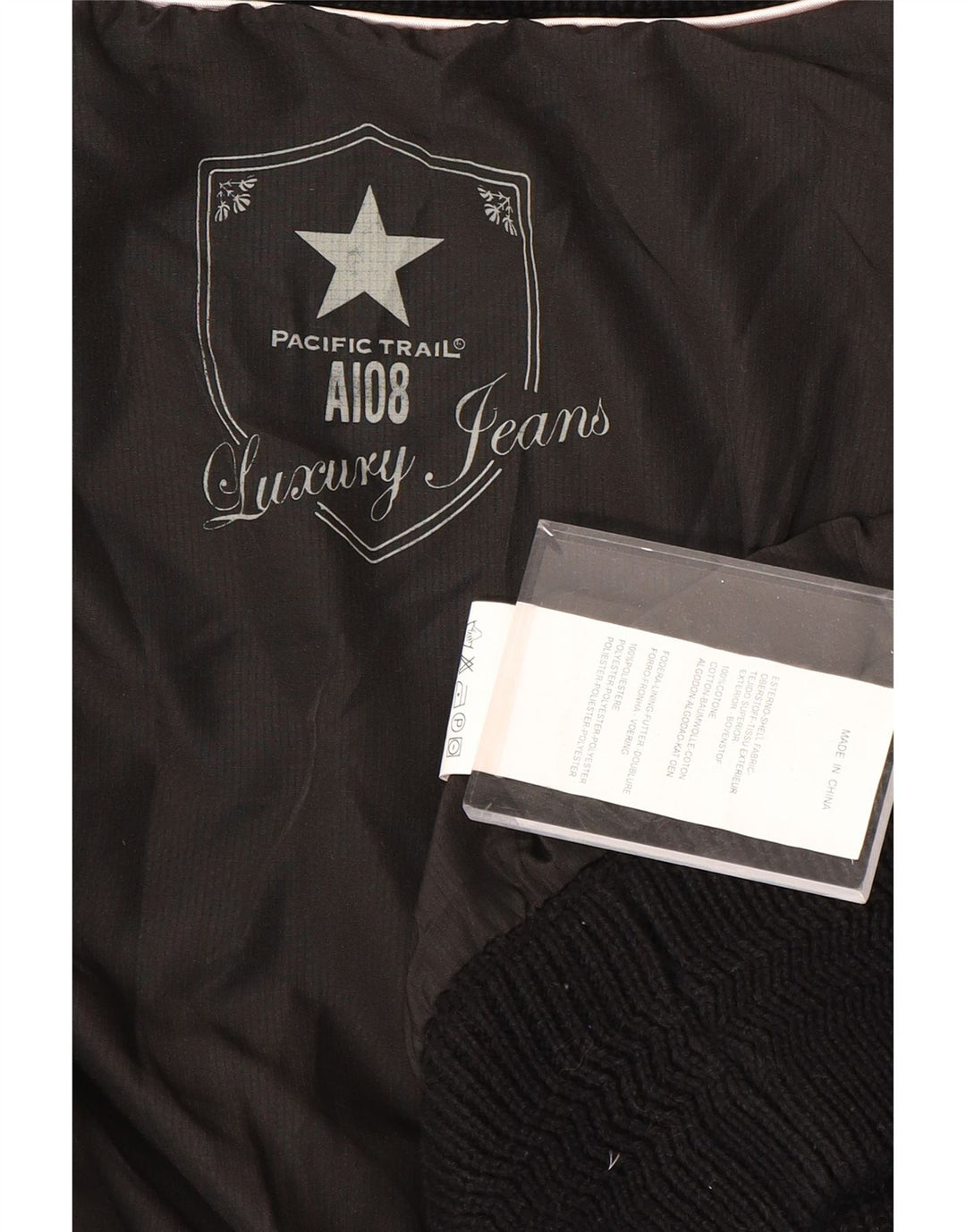 Pacific Trail Cardigan pour homme en coton noir moyen