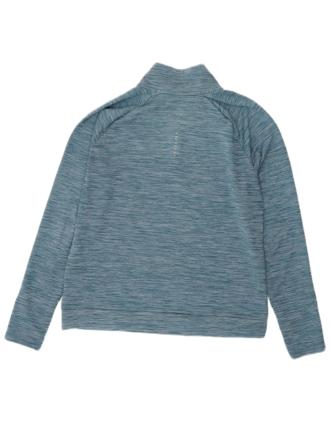 NIKE Haut de survêtement Dri Fit pour femme UK 14 Bleu moyen moucheté