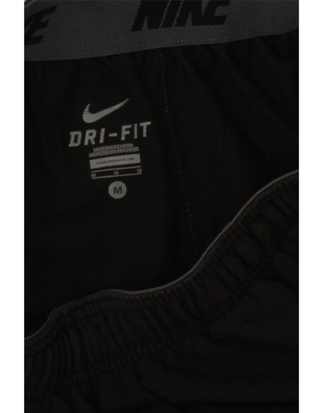 Nike Short de sport Dri Fit pour homme en coton noir moyen