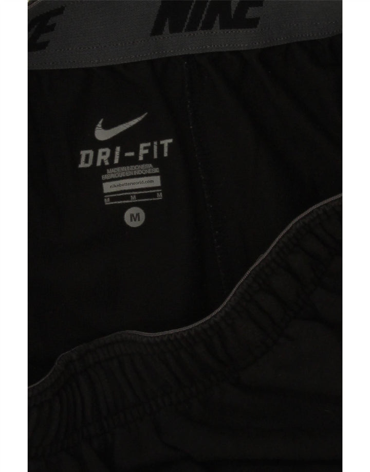 Nike Short de sport Dri Fit pour homme en coton noir moyen