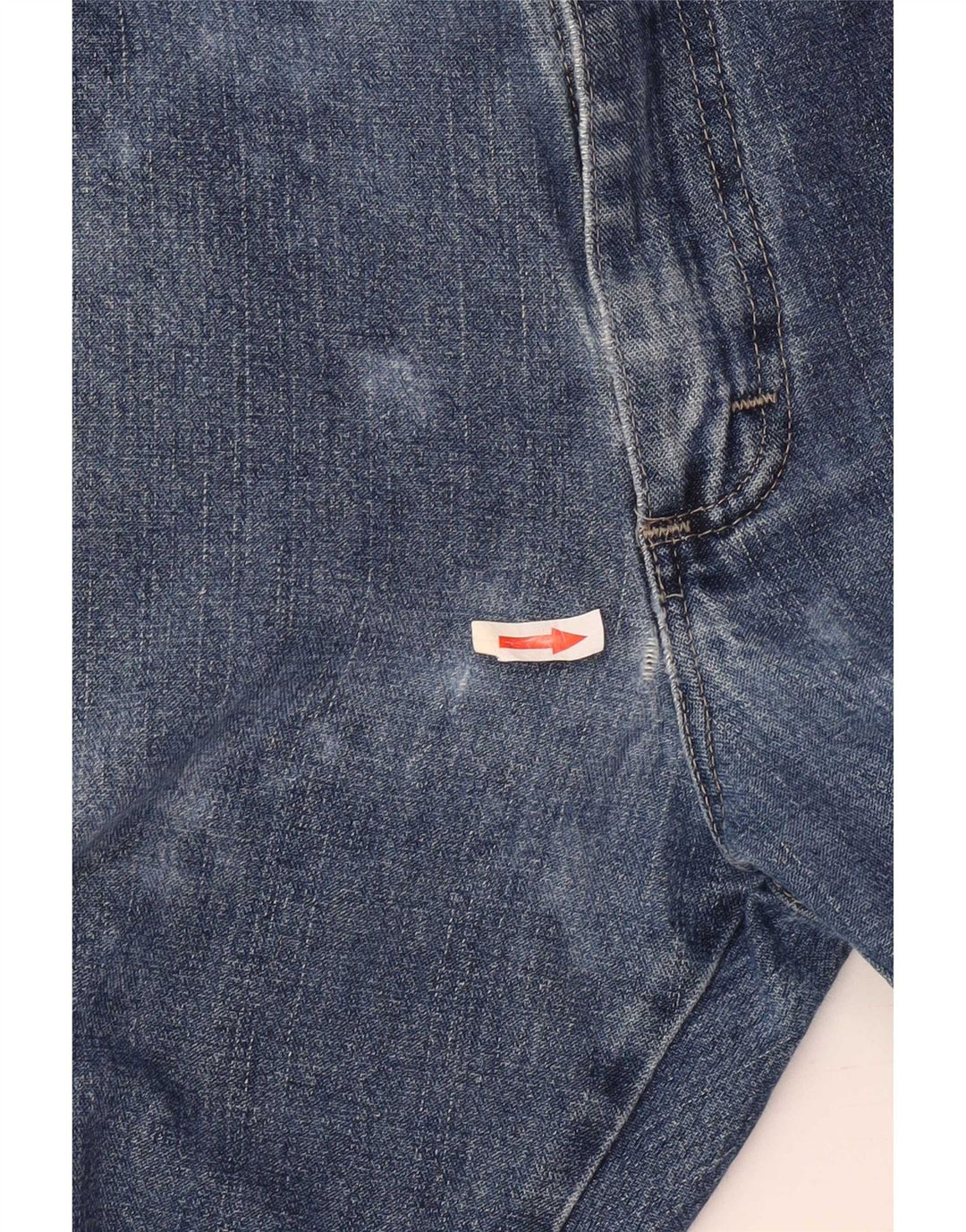 Wrangler Jean Cargo Droit Homme W30 L30 Bleu Coton