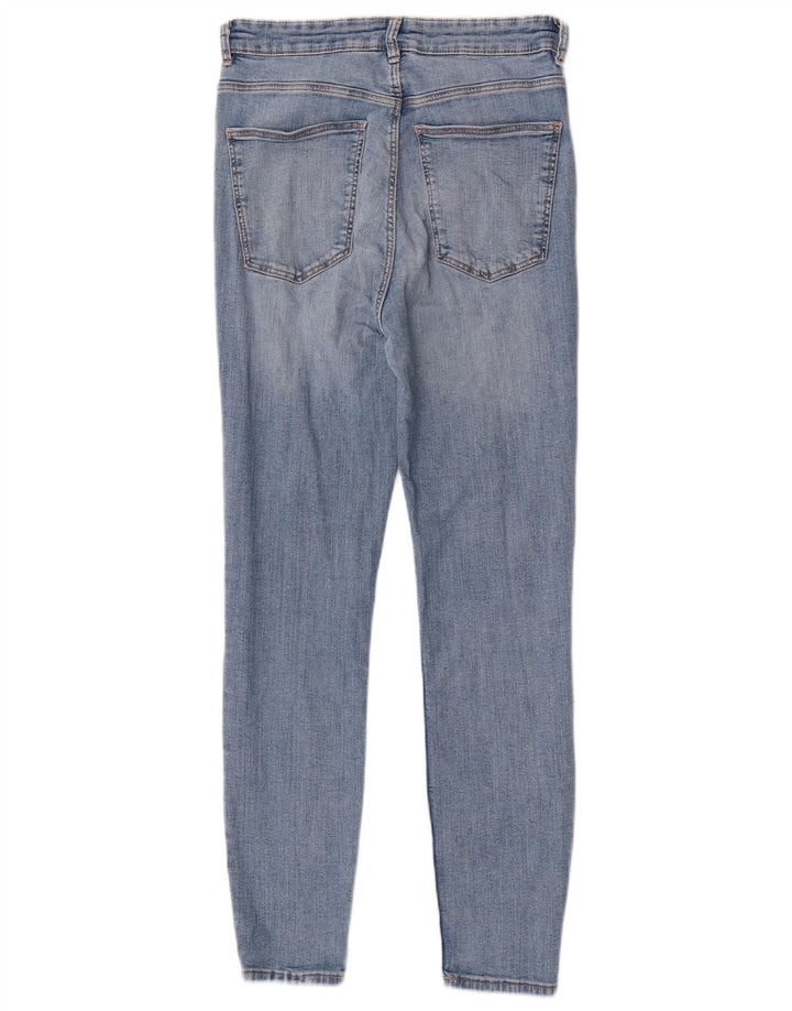 Zara Jean skinny pour femme EU 40 Medium W30 L28 Bleu