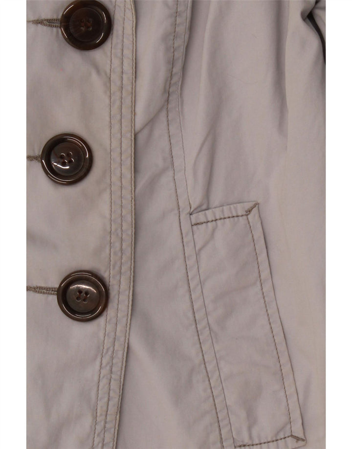 Marks & Spencer Veste croisée à manches 3/4 pour femme UK 8 Small Gris