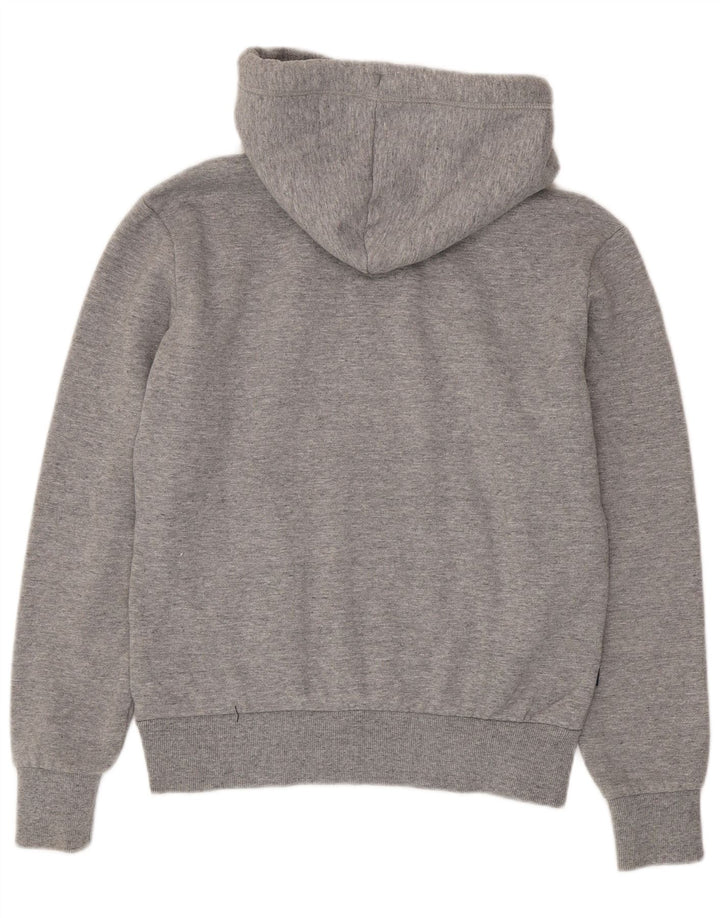 Superdry Pull à capuche pour homme en coton moucheté petit gris