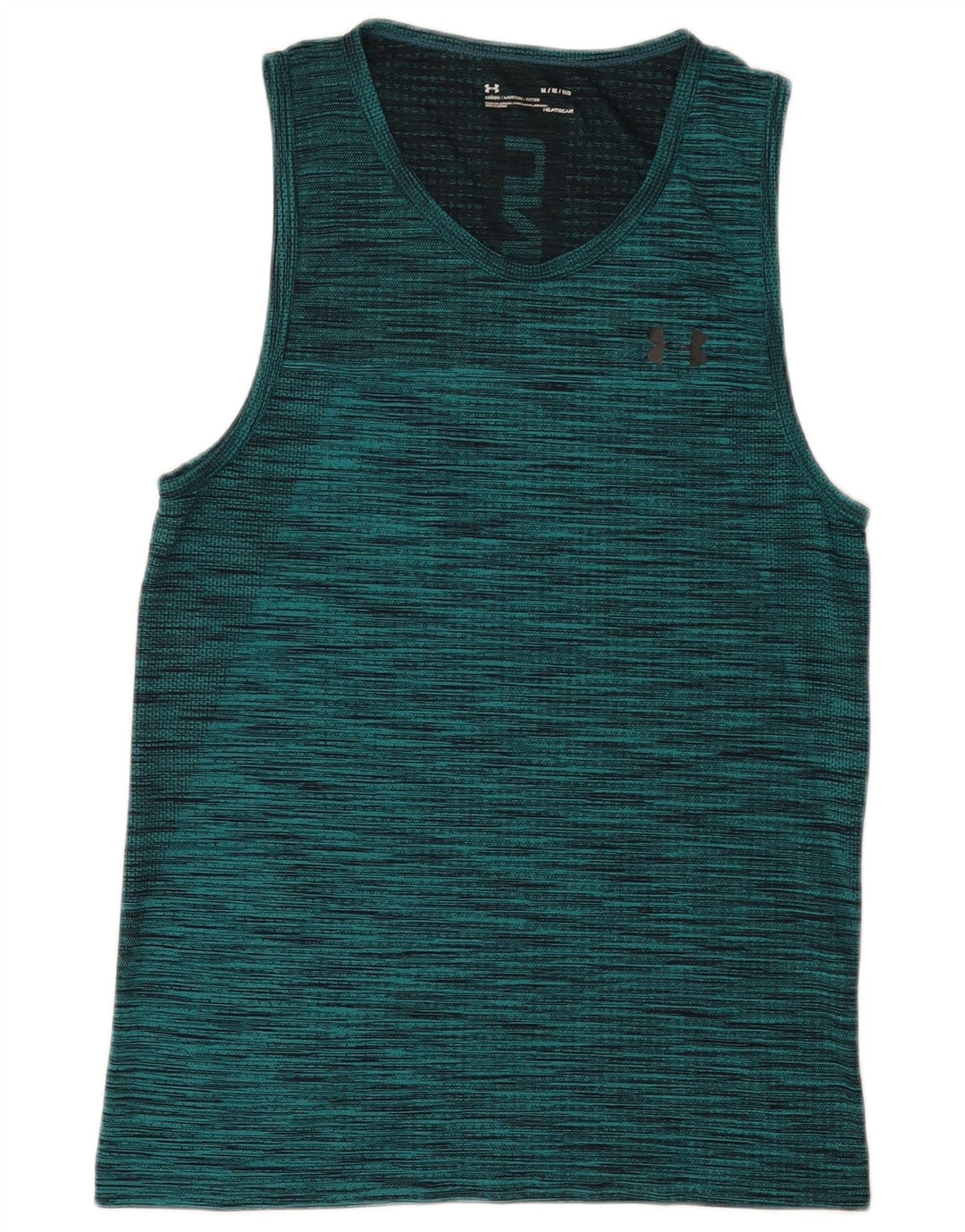 Under Armour Débardeur Heat Gear Graphic Homme Vert Moyen Moucheté