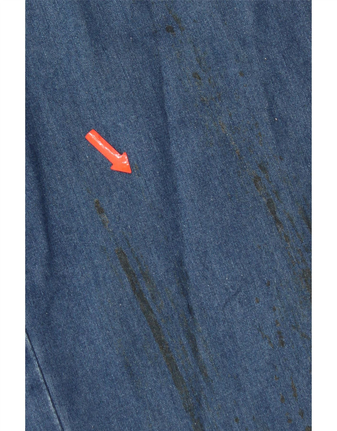 Trussardi Jean Droit W33 L30 Bleu Coton Homme