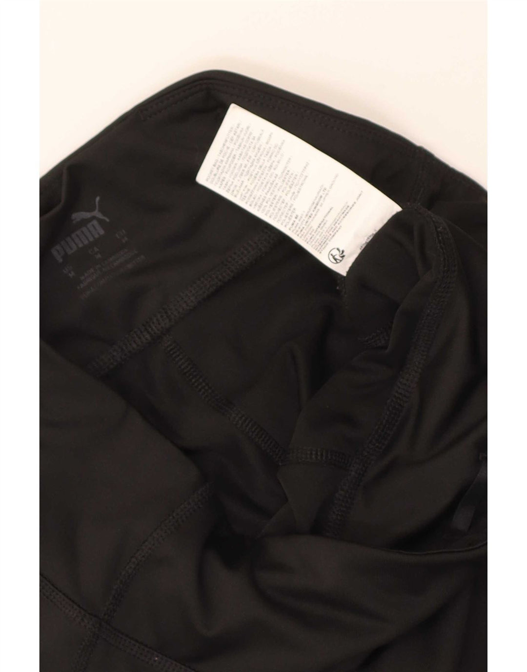 Puma Legging Capri Femme UK 42 Noir Moyen Polyester