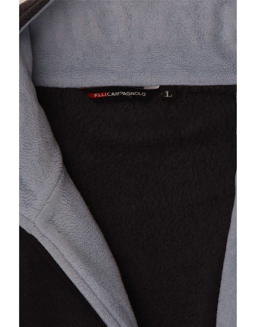 F.LLI Campagnolo Veste polaire de ski pour homme UK 40 Large Gris Colourblock