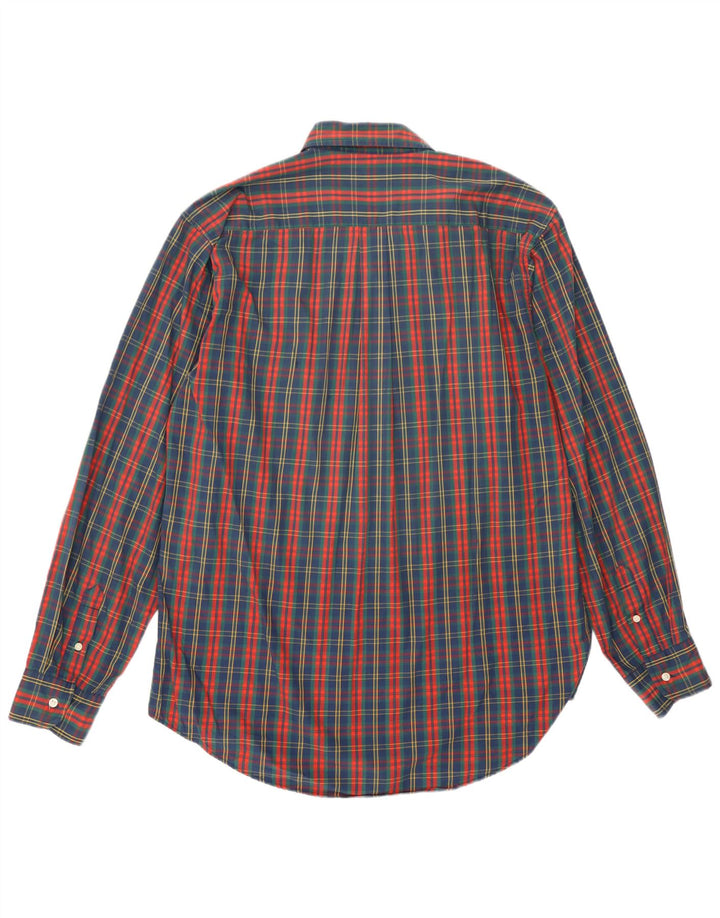 Chemise homme ballon taille 17 43 XL coton à carreaux multicolore