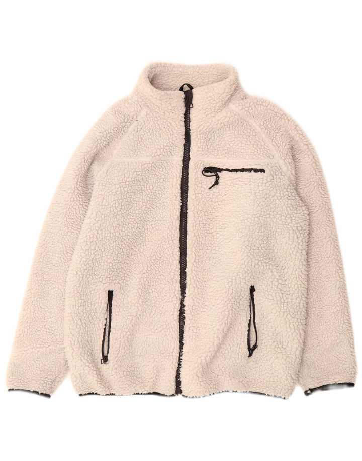 Brandit Veste polaire pour homme UK 38 Medium Blanc Polyester