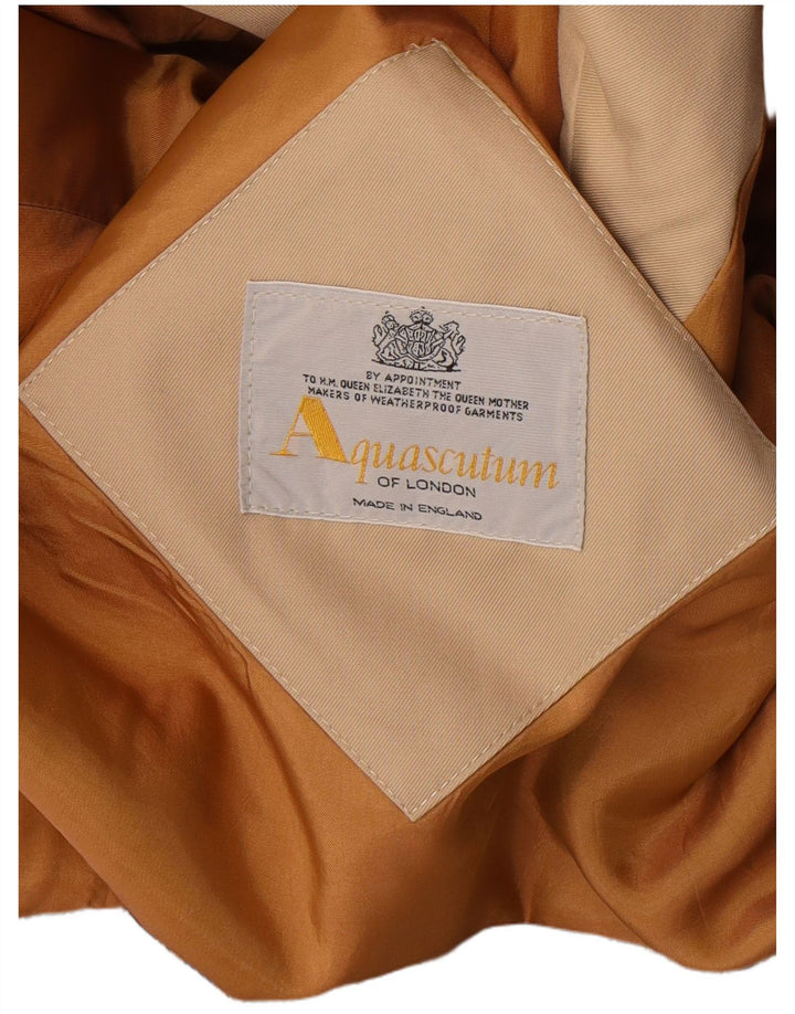 Aquascutum Trench surdimensionné pour femme UK 12 Beige moyen classique