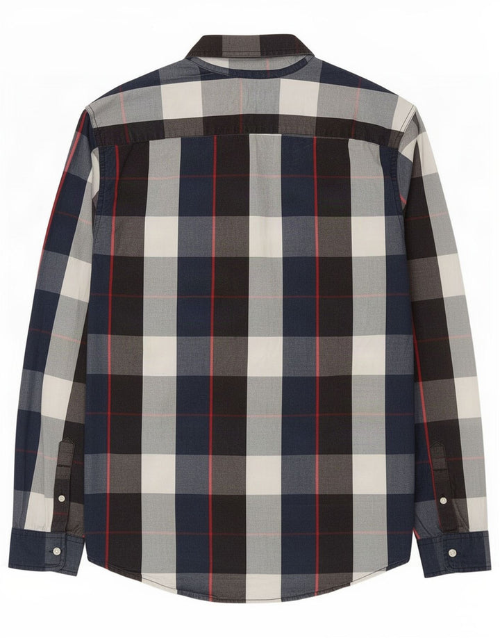 Levi's Chemise Homme Large Bleu Marine Plaid Coton