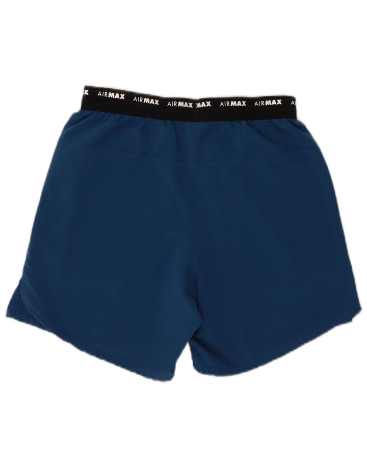 Nike Short de sport Air Max Graphic pour homme en polyester color block Taille S Bleu