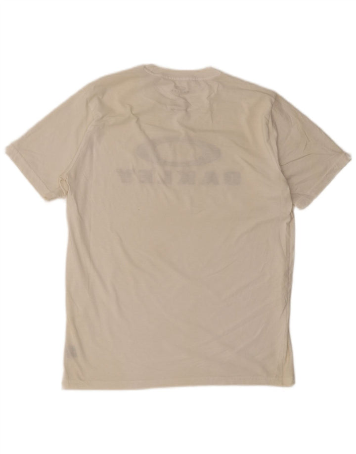 Oakley T-Shirt Regular Fit Graphic Homme Blanc Moyen