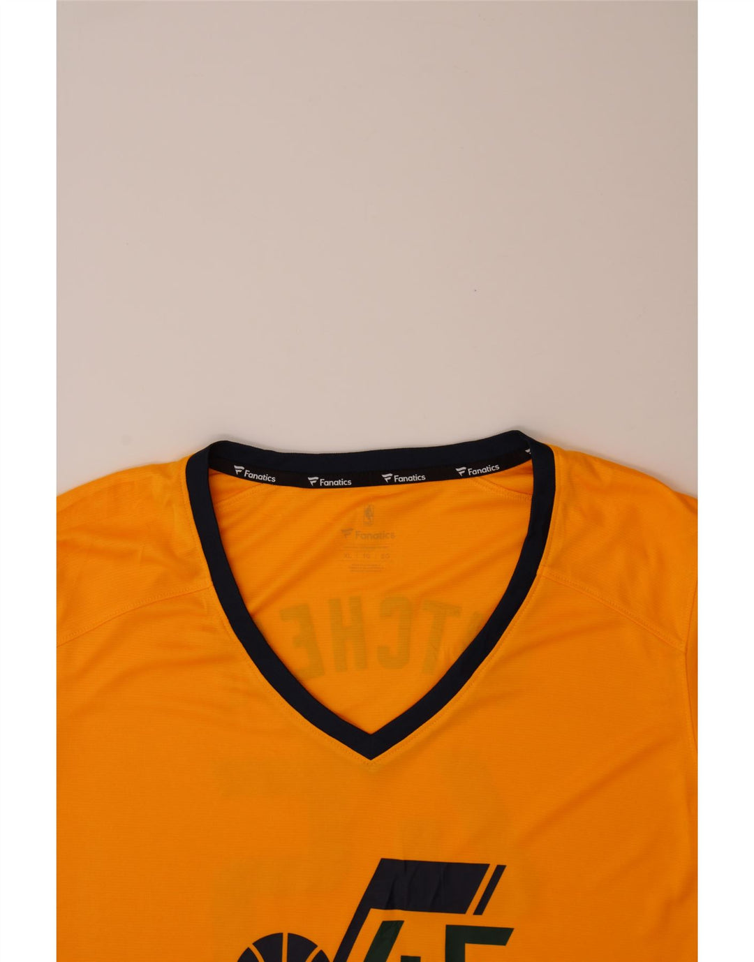 FANATICS Mens Graphic T-Shirt Top XL Yellow Vintage Fanatics and Second-Hand Fanatics from Messina Hembry 