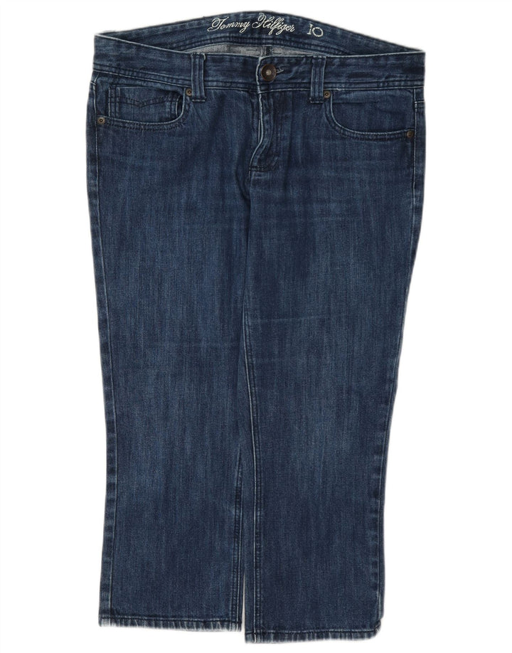 Tommy Hilfiger Jean Capri pour femme US 10 Large W32 L21 Bleu