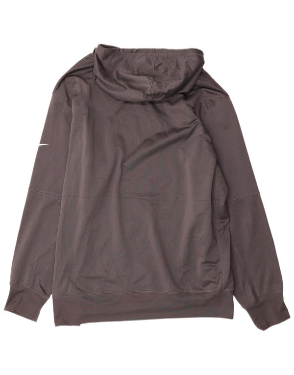 Nike Pull à capuche graphique Miami Dolphins pour homme 3XL Gris Polyester