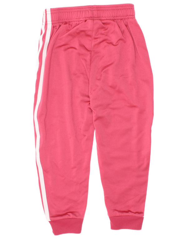 Adidas Pantalon de survêtement fille Joggers 4-5 ans Rose Polyester