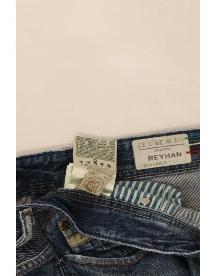 Diesel Jean Bootcut Reyhan Homme W29 L32 Bleu Marine Coton