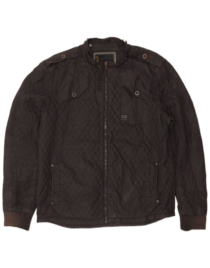 Jack & Jones Veste matelassée homme UK 44 2XL Gris Nylon