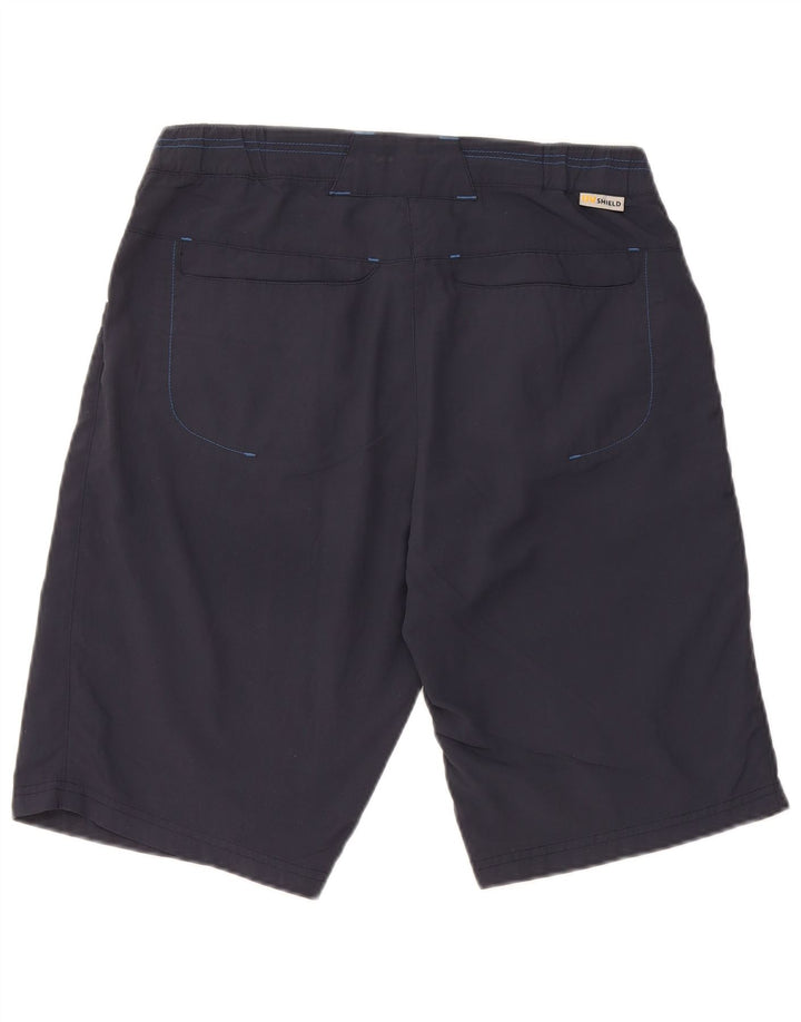 JACK WOLFSKIN Short cargo coupe confort W30 bleu marine moyen pour femme