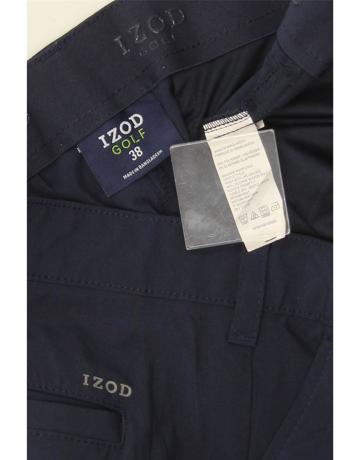 IZOD Short Cargo Homme W38 XL Bleu Marine Polyester