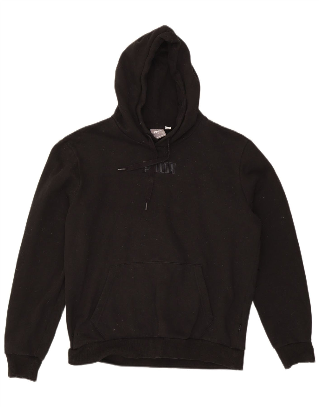 PUMA Sweat à Capuche Graphique Homme Noir Moyen Coton