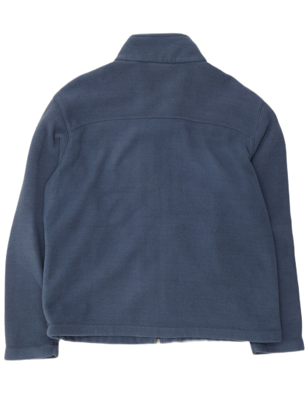 Timberland Veste polaire pour homme UK 40 Large Bleu Polyester