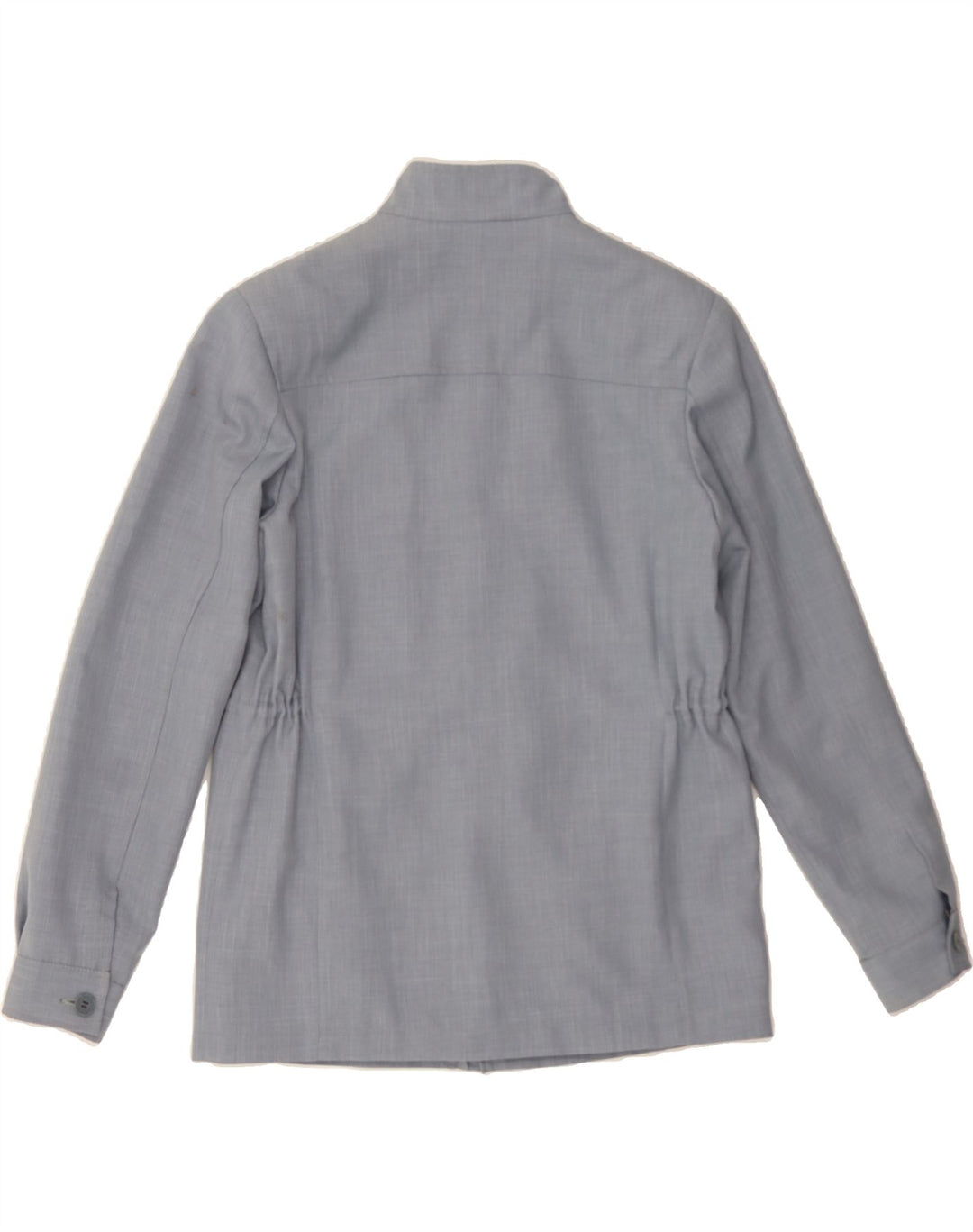 VINTAGE Womens Bomber Jacket IT 42 Medium Blue Polyester Vintage Vintage and Second-Hand Vintage from Messina Hembry 