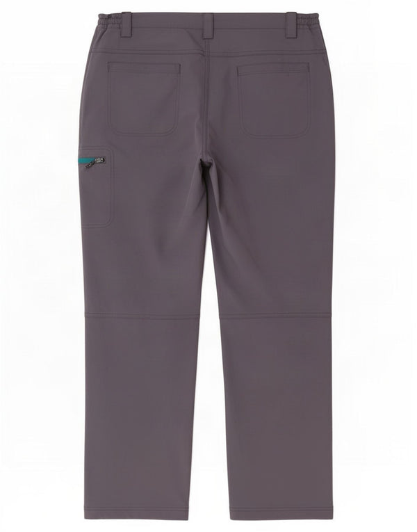 Mountain Warehouse Pantalon cargo de randonnée pour femme UK 16 Large Gris Nylon