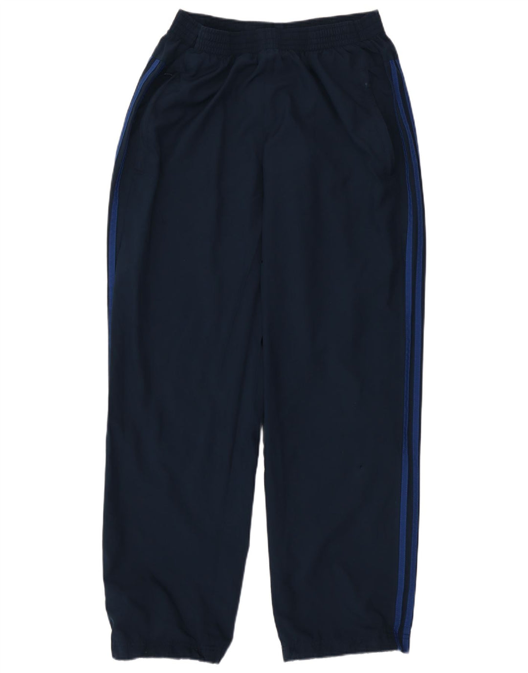 Adidas Pantalon de survêtement pour homme UK 40/42 Bleu marine moyen Polyester