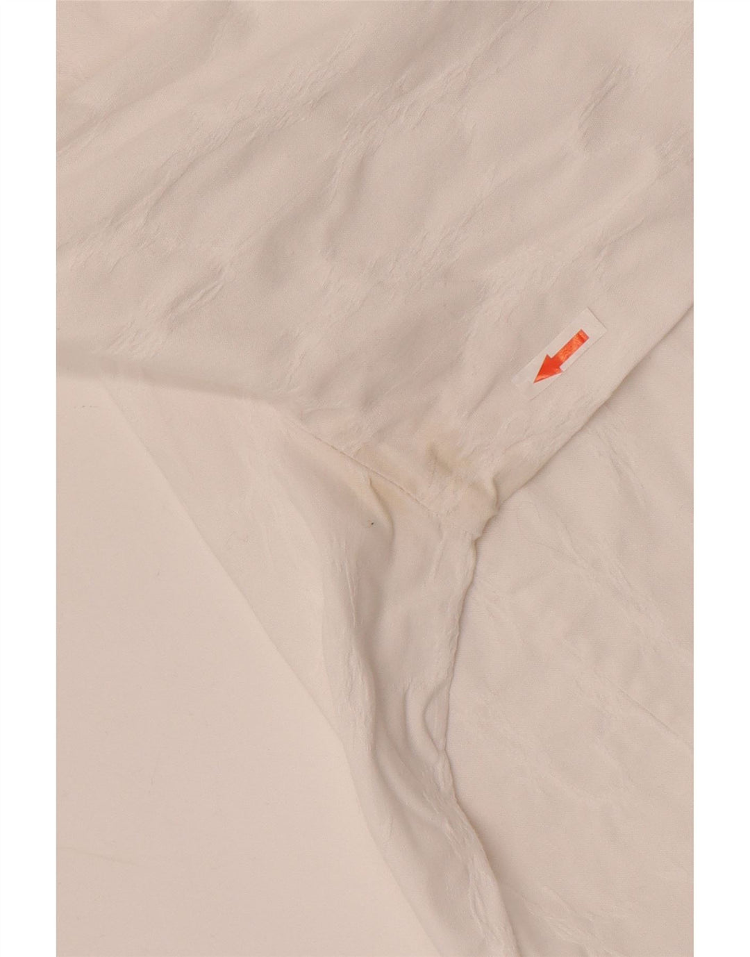 vintage Femme Chemise à manches longues Blouse UK 14 Moyen Blanc