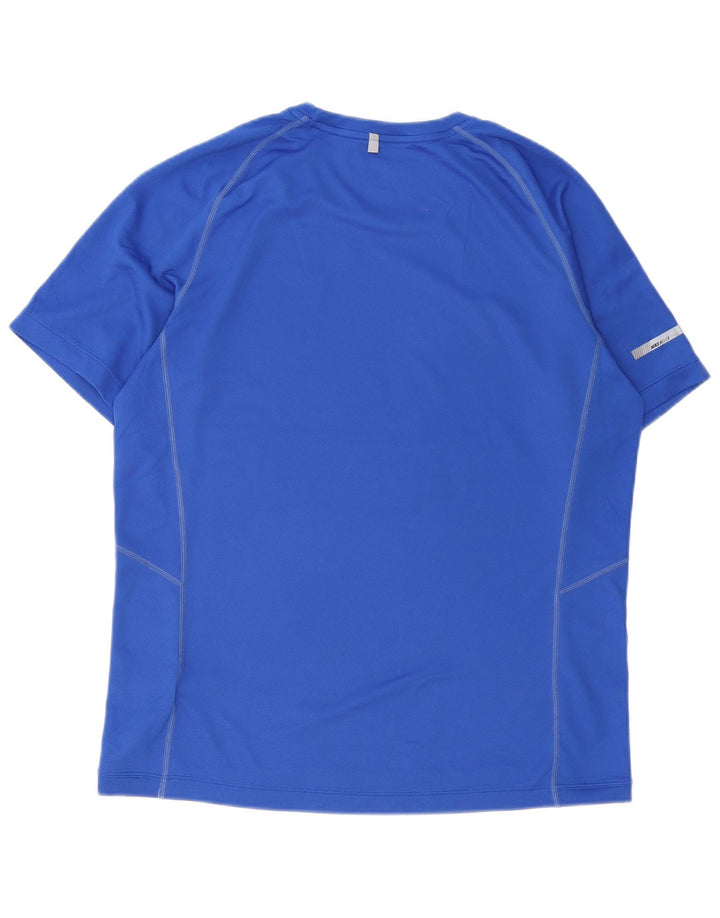 Nike Hommes Dri Fit T-Shirt Haut Grand Bleu Polyester